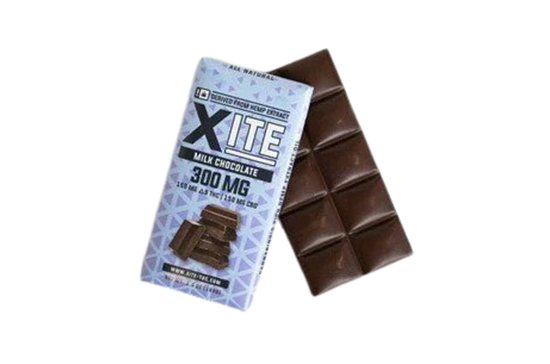 Xite Full Sized Candy Bars 150mg THC 150mg CBD - DirectHemp.com