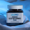 cbdMD Sleep Gummies Broad Spectrum 750mg - 60 count (Raspberry) - DirectHemp.com
